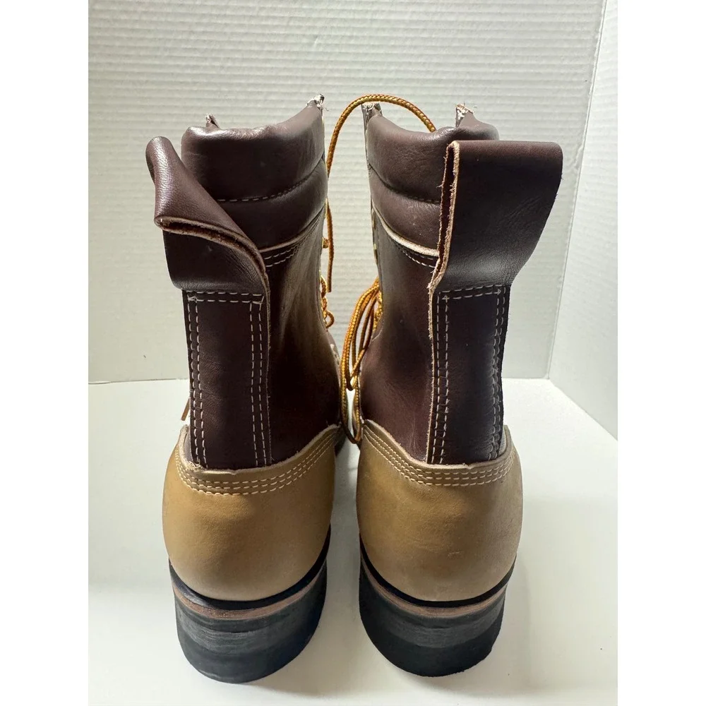 NWT VIntage  Canada West Leather Work Boots Mens 10.5 EEE Canada CSA Grade 1 90s